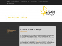 physiotherapie-waldegg.at Webseite Vorschau