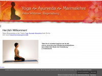 yoga-wimmer.de Webseite Vorschau