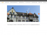 spenglerei-gnaedinger.ch Webseite Vorschau