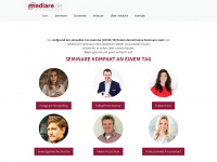 mediare.de Webseite Vorschau