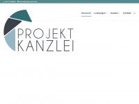 projekt-kanzlei.de Webseite Vorschau