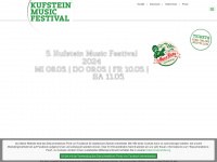 kufsteinmusicfestival.at Webseite Vorschau
