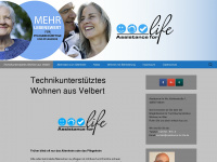 assistance-for-life.de Webseite Vorschau