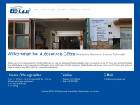 autoservice-goetze.de Webseite Vorschau
