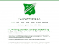 fcweiberg.com Webseite Vorschau