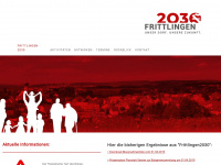 frittlingen2030.de Webseite Vorschau