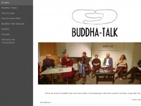 buddha-talk.de Webseite Vorschau
