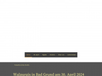 walpurgis-badgrund.de Webseite Vorschau