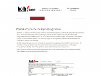 elektro-kontroll.ch Webseite Vorschau