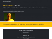 meditation.co.at Webseite Vorschau