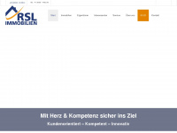 rsl-immobilien.de Webseite Vorschau