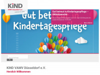 kind-vamv-duesseldorf.de Webseite Vorschau