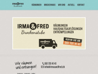 irmaundfred.ch Webseite Vorschau