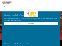 hacktothefuture.de Webseite Vorschau