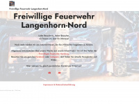ff-langenhorn-nord.de Webseite Vorschau