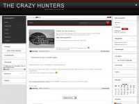 thecrazyhunters.de Webseite Vorschau