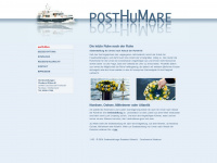 posthumare.de Webseite Vorschau