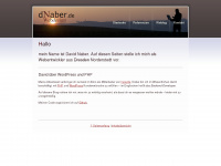 dnaber.de Webseite Vorschau