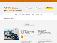 colorchange.ch Webseite Vorschau