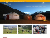 alatoo-travel.com Webseite Vorschau