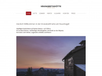 kranabethhuette-feuerkogel.at Webseite Vorschau