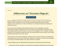 streuobst-pflege.de Webseite Vorschau
