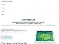 lifevisionlab.ch Webseite Vorschau