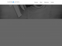 web4less.at Webseite Vorschau