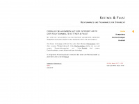 kuettner-faust.de Webseite Vorschau