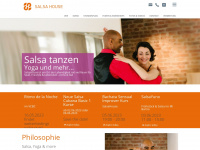 salsahouse.at Webseite Vorschau