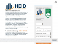 heid-immobilienbewertung.de Webseite Vorschau