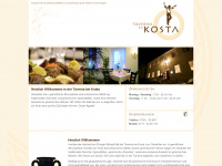 taverna-bei-kosta.de Webseite Vorschau
