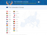 the-vulnerable.eu Webseite Vorschau