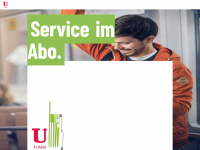 u-abo.ch Webseite Vorschau