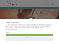pangeca.de Webseite Vorschau