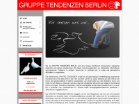 gruppe-tendenzen-berlin.de Webseite Vorschau