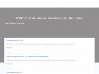 jeudeboules-denekamp.nl Webseite Vorschau