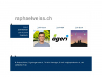 raphaelweiss.ch Webseite Vorschau