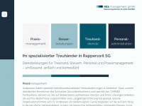 mls-management.ch Webseite Vorschau
