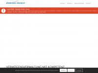 zueriseeinvest.ch Webseite Vorschau