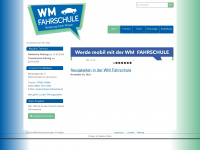 wm-fahrschule.at Webseite Vorschau