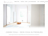 ommm.yoga Webseite Vorschau
