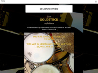 goldstueck-studio.de Webseite Vorschau