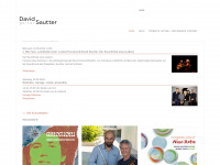 david-sautter.com Webseite Vorschau