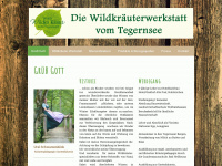 wildes-kraut.com Webseite Vorschau