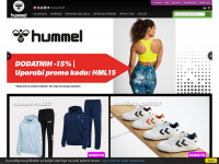 hummel.si Webseite Vorschau