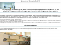 reinlufttechnik.ch Webseite Vorschau