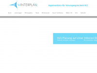 winterplan.de Webseite Vorschau