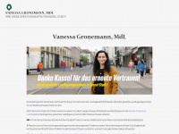 vanessa-gronemann.de Webseite Vorschau