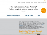 designthinking-summit.com Webseite Vorschau